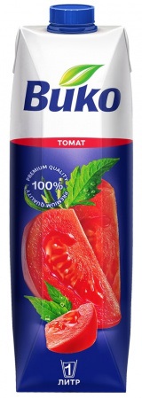 Сок Вико томатный, 1л