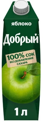 Сок Добрый яблоко, 1л