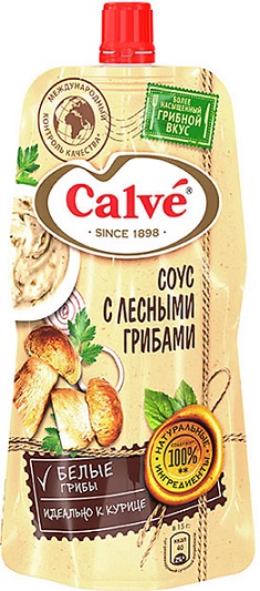 Соус Кальве с лесными грибами 230г