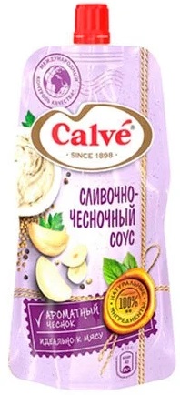 Соус Кальве сливочно-чесночный 230г