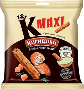 Сухарики Кириешки Махi со вкусом ролла, 50гр