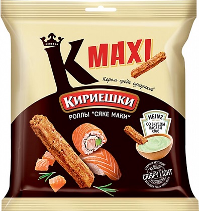 Сухарики Кириешки Махi со вкусом ролла, 50гр