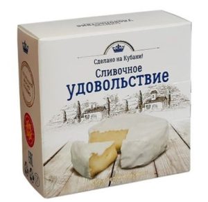 Сыр Сливочное удовольствие с белой плесенью 60%, 100г