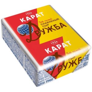 Сыр плавленый Дружба Карат 45%, 90г