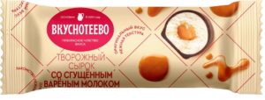 Сырок глазированный Вкуснотеево  со сгущенным вареным молоком 23% 40г
