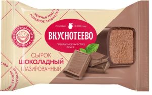Сырок глазированный Вкуснотеево Премиум шоколад 16% 40г