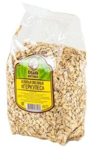 Хлопья овсяные Геркулес Кубань Матушка, 400г