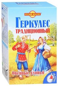 Хлопья овсяные Геркулес Традиционный, 500г
