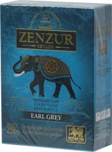Чай ZENZUR EARL GREY черный с бергамотом, 100гр