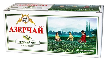 Чай Азер зелены, 25*2гр
