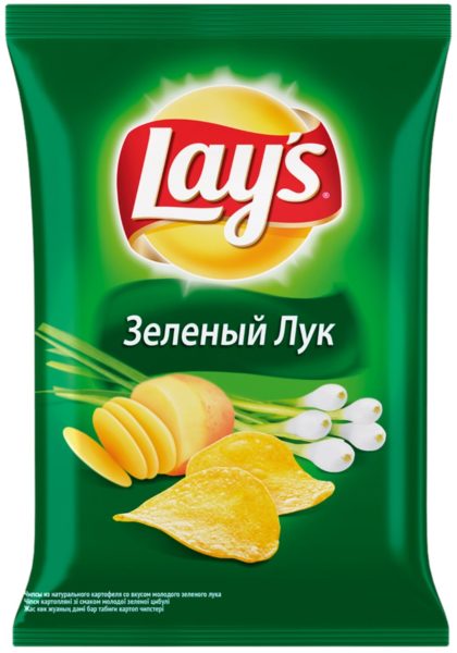 Чипсы Лейс 140гр Зеленый лук ООО Фрито Лей