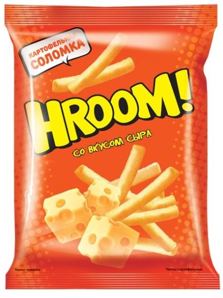 Чипсы картофельные Hroom картофельная соломка 50гр ООО КДВ Воронеж
