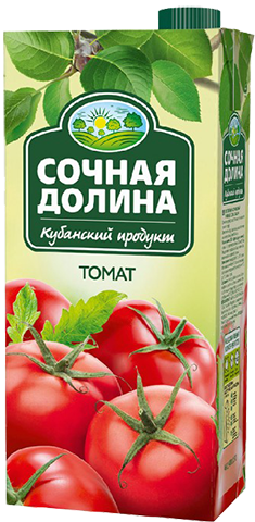 Нектар Сочная Долина томат, 1,93л