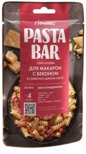 Соус-основа для макарон с Беконом, 120гр