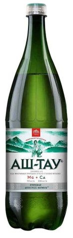 Вода минеральная АШ-ТАУ газированная, 1л