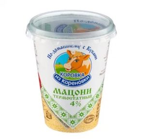 Мацони Кавказский Коровка из Кореновки 4% 300г