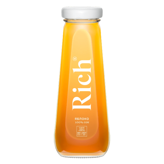 Сок Рич яблочный, 0,2л