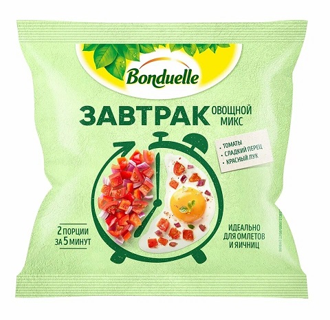 Овощной микс Бондюэль с томатами завтрак 200г