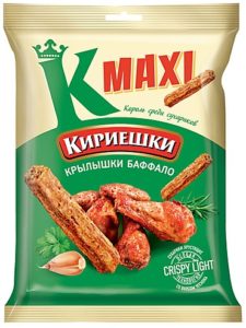 Сухарики Кириешки Махi крылышки баффало, 60гр
