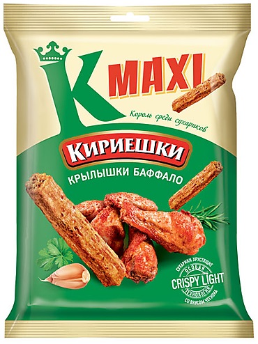 Сухарики Кириешки Махi крылышки баффало, 60гр