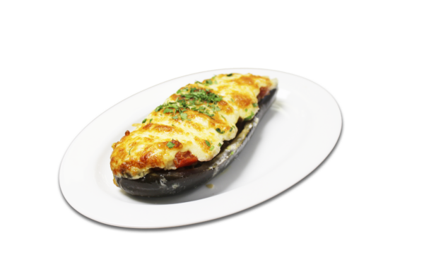 Баклажан запеченный с овощами