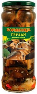 Грузди маринованные Кормилица, 330г