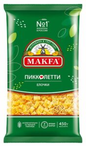 Макаронные изделия Макфа пикколетти елочки, 450г