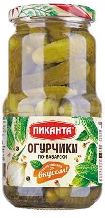Огурчики Пикантна по-баварски, 460г
