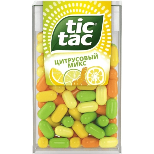 Драже Тик-Так со вкусом цитрусов 16гр