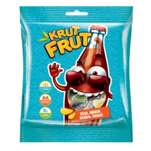 Мармелад жевательный KRUT FRUT Веселая бутылочка