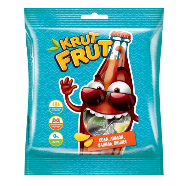 Мармелад жевательный KRUT FRUT Веселая бутылочка