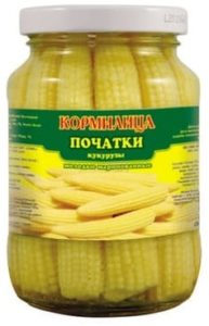 Кукуруза Кормилица молодая в початках, 370г