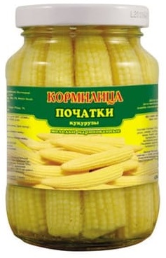 Кукуруза Кормилица молодая в початках, 370г