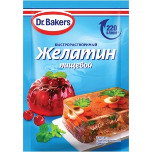 Желатин пищевой Dr. Bakers 10г