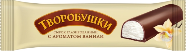 Сырок творожный глазирированный Творобушки ваниль 20%, 40г