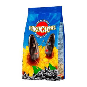Семечки жаренные Кукусики полосатые Гигант с морской солью 270гр