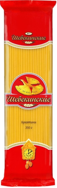 Макаронное изделие Шебекинские Букатини № 007 350гр