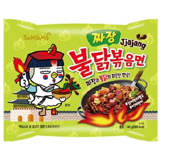 Лапша быстрого приготовления Samyang Чаджан 140гр