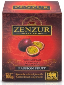 Чай ZENZUR Passion Fruit черный 100гр