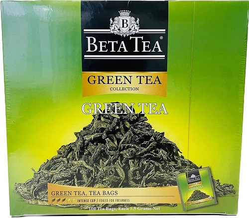 Чай Бета GREEN TEA зеленый 100пак