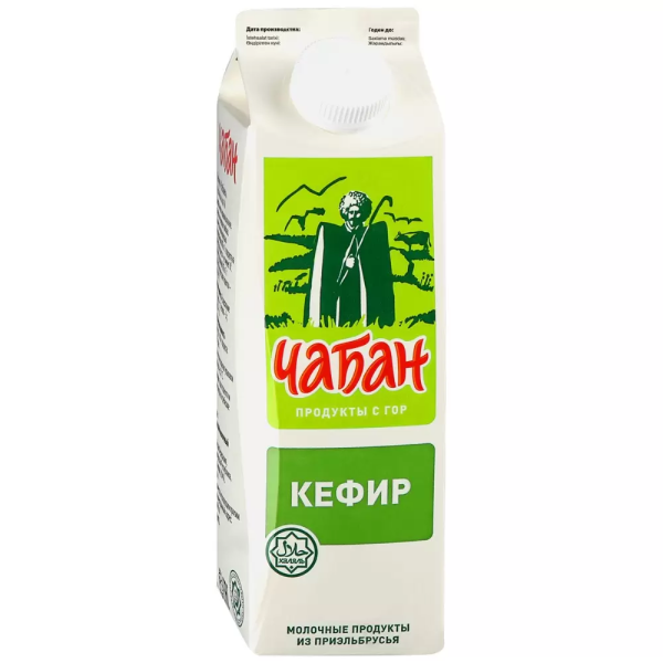 Кефир Чабан 2,5% 900г бутылка ООО НМК*