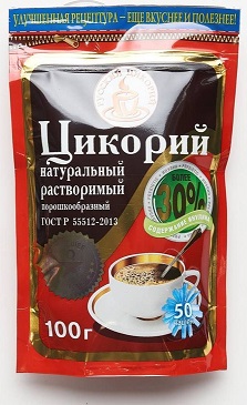 Цикорий натуральный растворимый порошковообразный Русский Цикорий 100гр