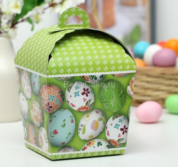 Пасхальная коробочка Пасхальные яйца 17*17*26