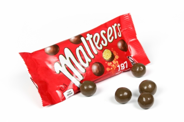 Драже Maltesers в молочном шоколаде 37гр