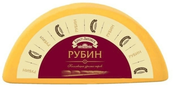 Сыр Брест-Литовск Рубин 50%