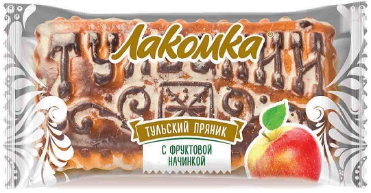 Пряник Тульский с фруктовой начинкой 130гр