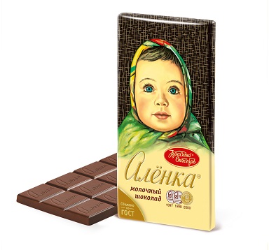 Шоколад Аленка молочный 75гр
