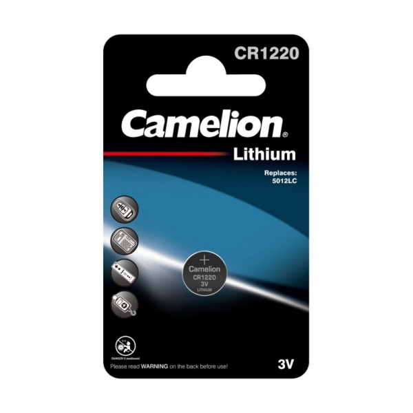 Батарейки Camelion CR1220 3V Китай*