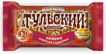 Пряник Тульский с вареной сгущенкой 130гр