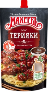 Соус Махеев Деликатесный Терияки 230гр